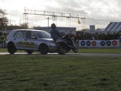 Journée sécurité routière : crash test auto-moto