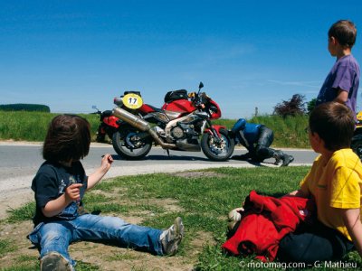 Moto Tour : p’tite galère journalière