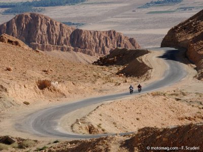 Rallye Moto Magazine Tunisia Road Rally : paysage