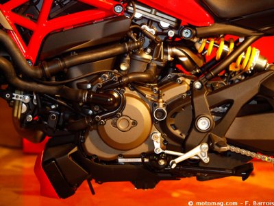 Ducati Monster 1200 : moteur porteur