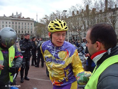Lyon : Les vélocyclistes solidaires