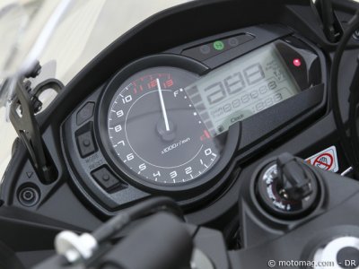 Essai Kawasaki Z 1000 SX : vie à bord