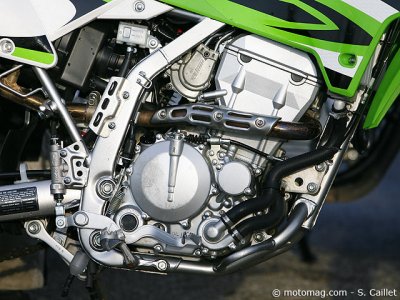 Essai Kawasaki 250 KLX : moteur