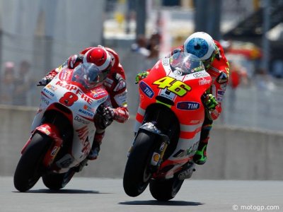 MotoGP au Mugello : Rossi remonte