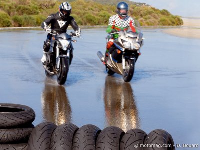 Test pneus sport-tourisme : sur le mouillé
