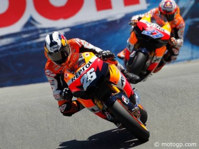 MotoGP au Laguna Seca : Dani Pedrosa