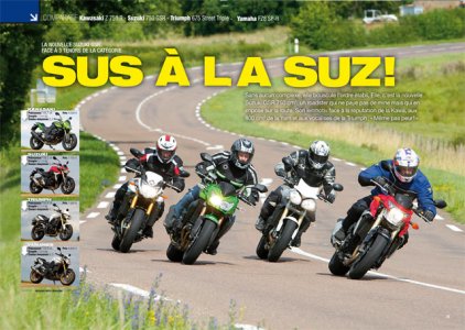 Moto Mag sept 2011 : comparo roadsters mid-size