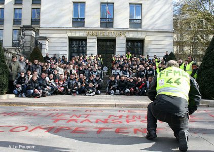 Nantes : Les motards cherchent ministre compétent