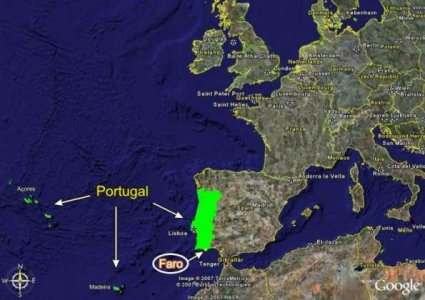 Concentre de Faro : extrême sud du Portugal