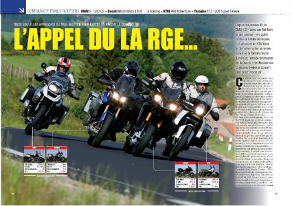 Moto Mag n°270 - sept 2010 : comparatif trails routiers