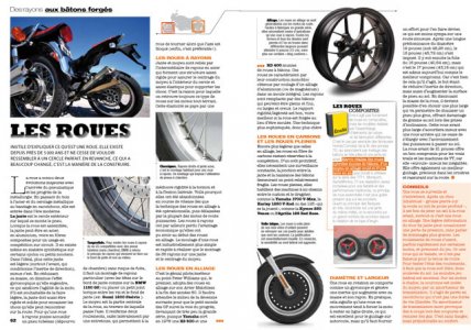 Dossiers de Motomag n°3 Technomoto : les roues