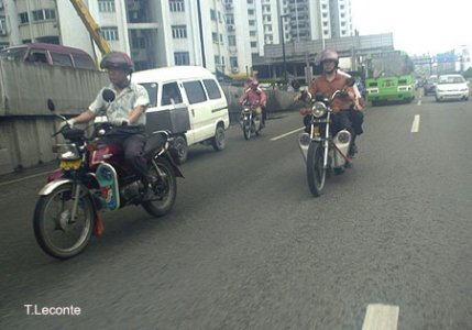 Chine : les motos, rares en ville