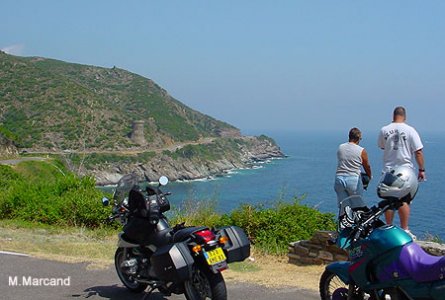 La Corse à moto : le tour du Cap