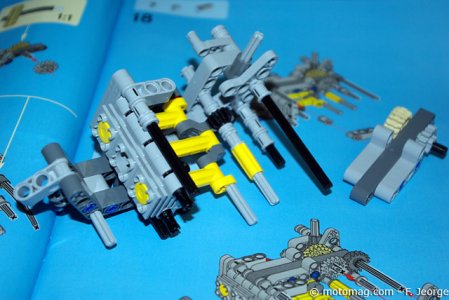 Moto Lego Technic : moteur éducatif
