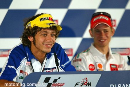 Enjeux MotoGP 2008 : sourires de facade