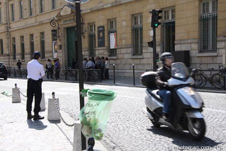 Paris : deux-roues sous surveillance