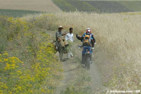 Maroc : curieux motards