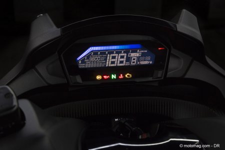 Honda NC 750 Integra : tableau de bord