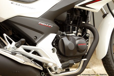 Honda CB125F : moteur