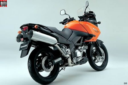 Kawasaki 1000 KLV : logeable