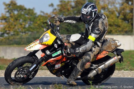 Moto Tour 2012 - étape 1 : sans frein !