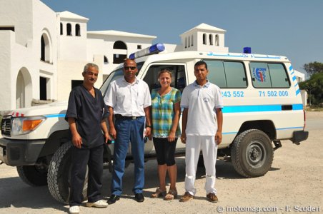 Tunisia Rally Tour : assistance médicale