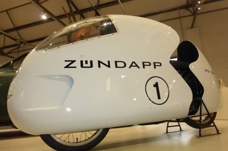La Zündapp KS50 conservée au musée de Berlin