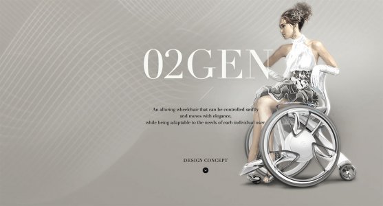 02GEN : fauteuil roulant