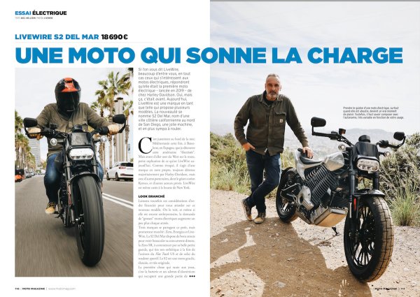 Moto Magazine n°403 essai harley-davidson S2 Del Mar
