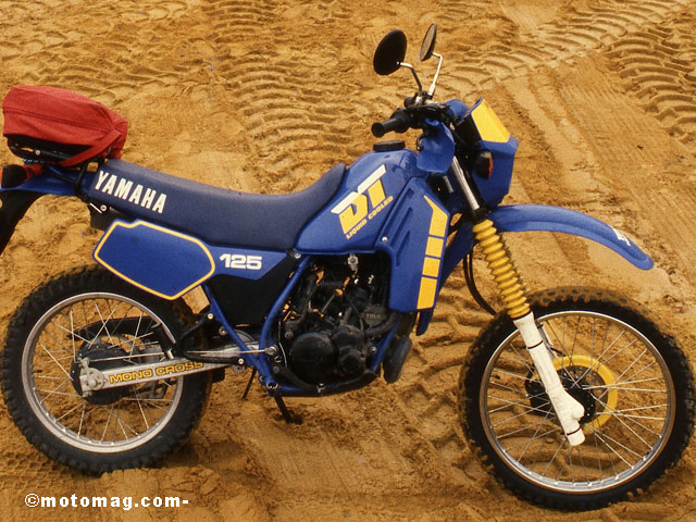 Yamaha 125 DTLC (1982-92) : aventurière polyvalente