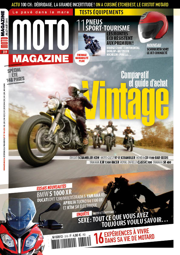 Moto Magazine n° 319 - Juillet/Août 2015