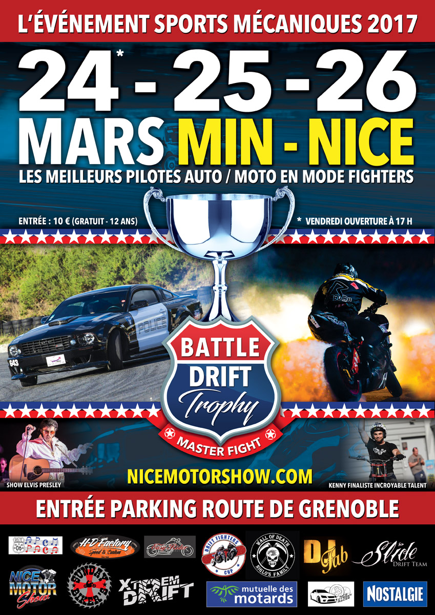 Spectacle moto : le Nice Motor Show (06)