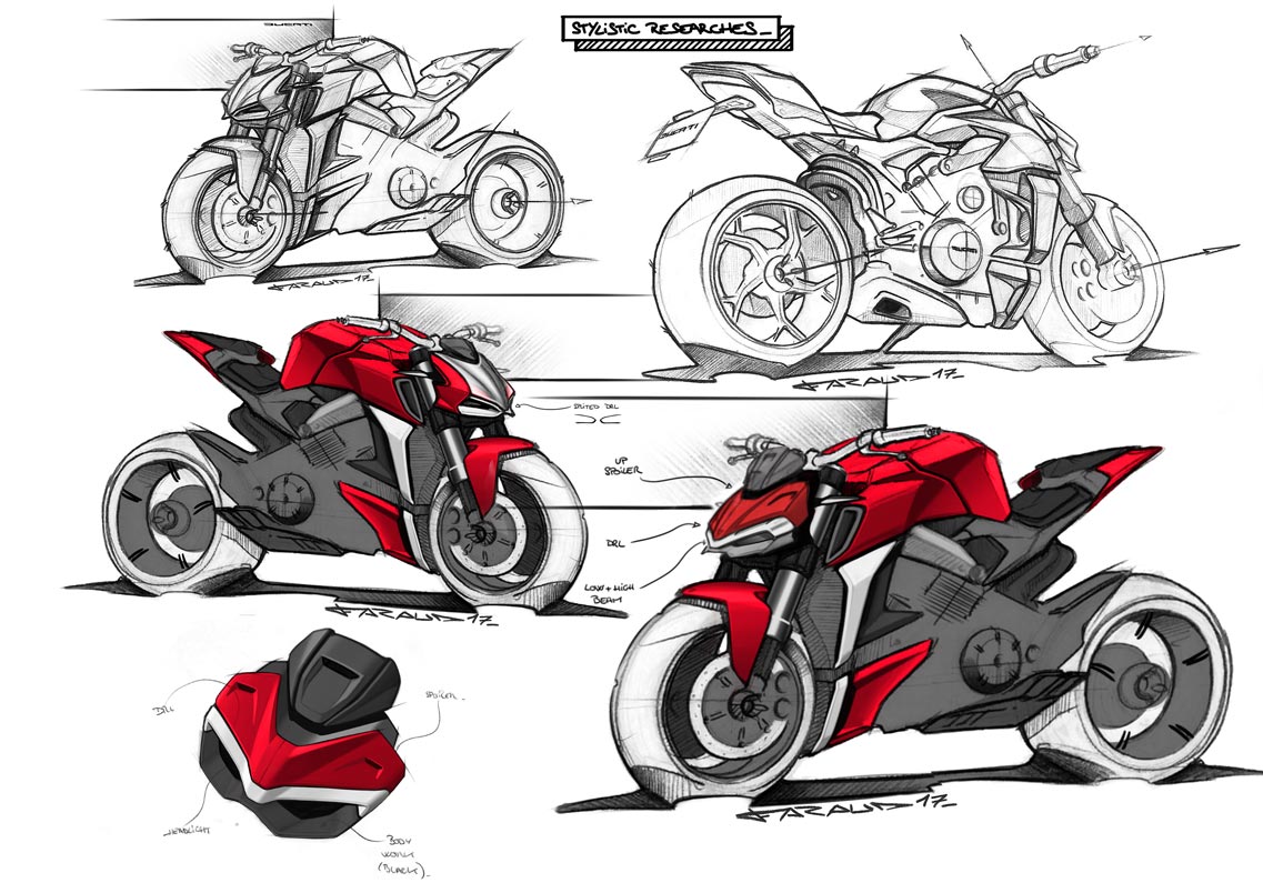 Présentation de la Ducati Streetfighter V4 en live ce (...)