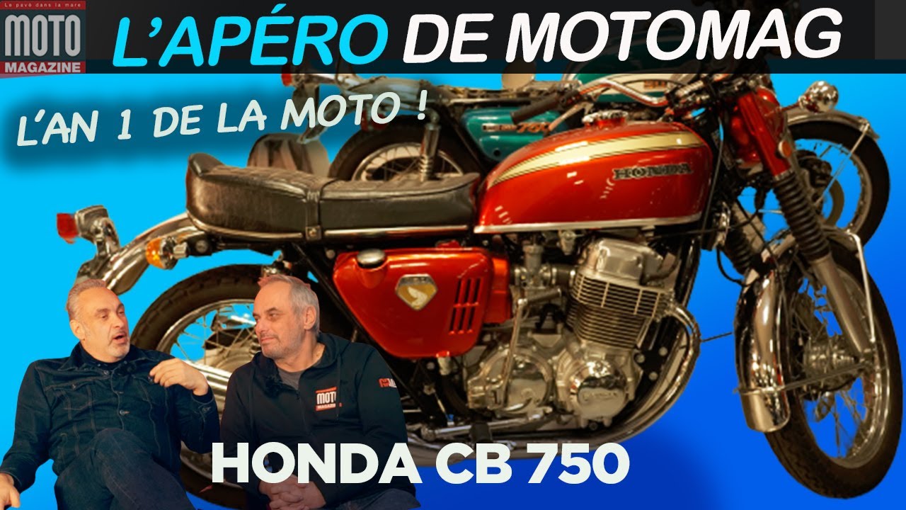 Honda CB750 Four, la légende ! Un apéro avec Motomag