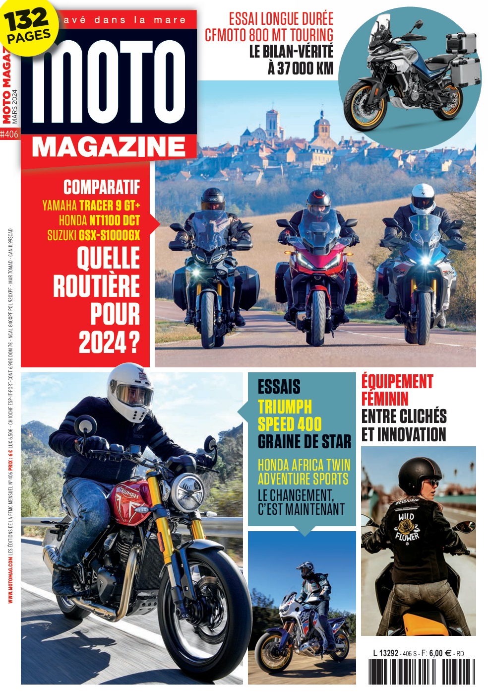 Moto Magazine n° 406 est en kiosque !