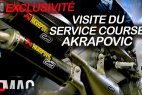 Reportage GP Mag : visite du service course d'Akrapovic