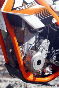 Essai KTM 350 Freeride : issu de l’enduro EXC