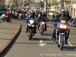 Manif moto du 13 mars : Cahors (46)