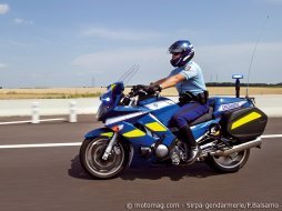 Airbag pour les gendarmes à moto