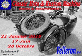 Classic moto auto & kustom à Velleron (84)