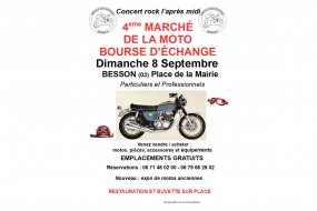 4e Marché de la moto de Besson (Allier)