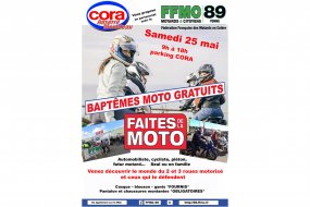 Journée Faites de la moto dans l'Yonne (89)
