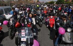 Marrakech : les motardes marocaines célèbrent la journée (...)