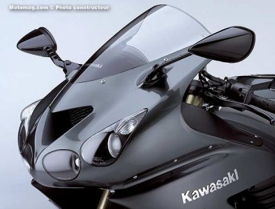 Kawasaki 1400 ZZR : bulle