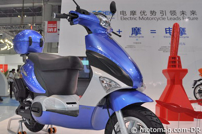 Salon de la moto en Chine : avenir électrique