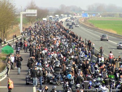 Manif 24 mars Nord : 5000 motards en colère