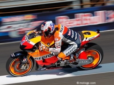 MotoGP d’Indianapolis : Stoner héroïque