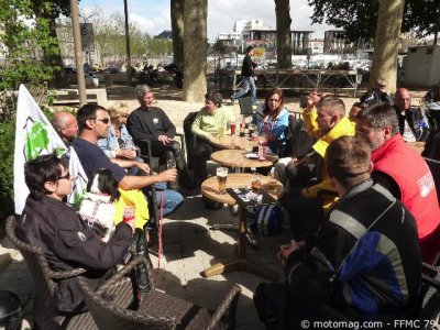Manifestation à Niort : pause bien méritée