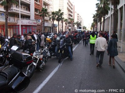 Manif moto : les Toulonnais ont compris