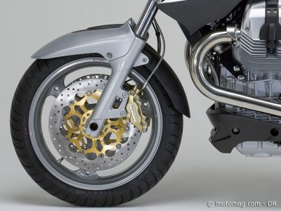 Moto Guzzi 1200 Breva : freins